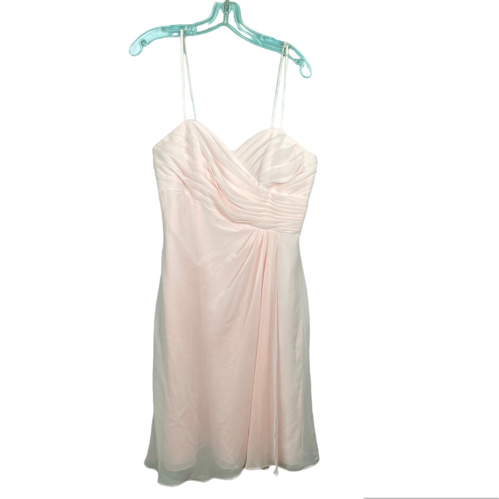 Alfred Angelo Pastel Pink Bridesmaids Party Dress Size 10
